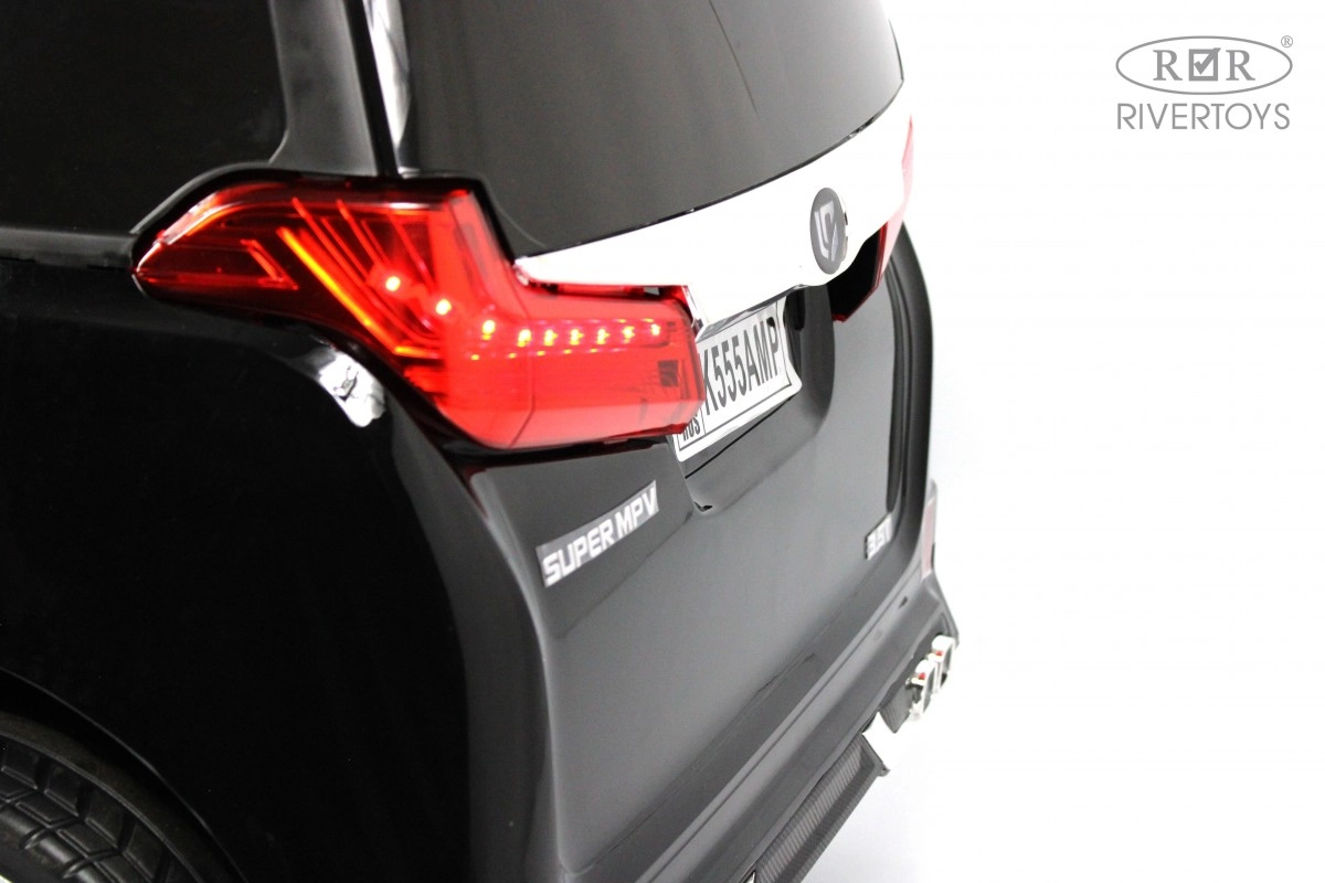 Детский электромобиль RiverToys K555AM черный глянец lorvz8kan9hmciqm9z39psk1odlegspw