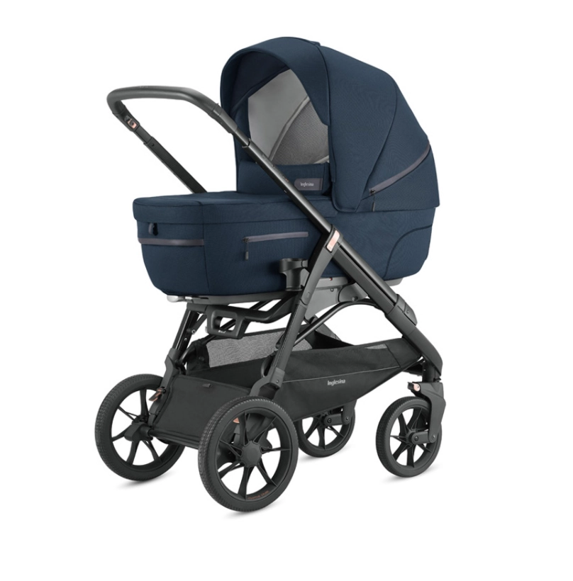 Коляска 3 в 1 Inglesina Aptica XT с подставкой под люльку Stand Up (Polar Blue)