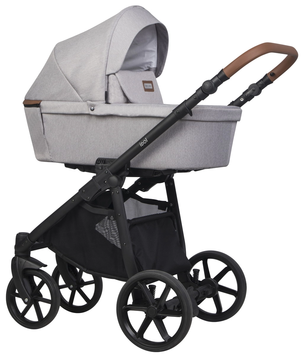 Коляска 2 в 1 RIKO BASIC IDOL 01 Stone (серый) as20oxcvb1nxkor72rgnyt8i8apb2hr8