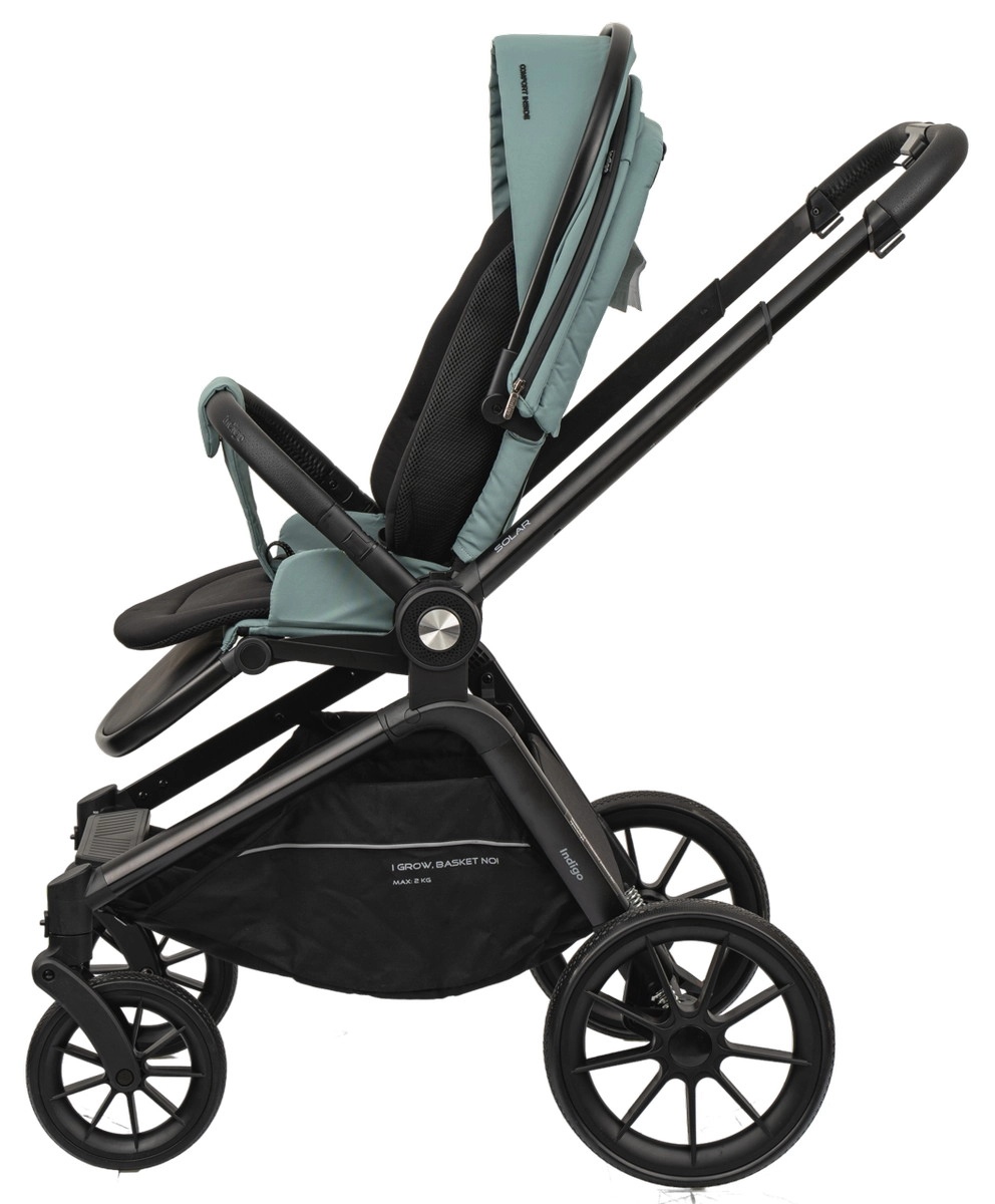 Детская коляска Indigo Solar 2 в 1 зеленый 0jr0vpdzv7d80xdfpw2c7306s9e41so8