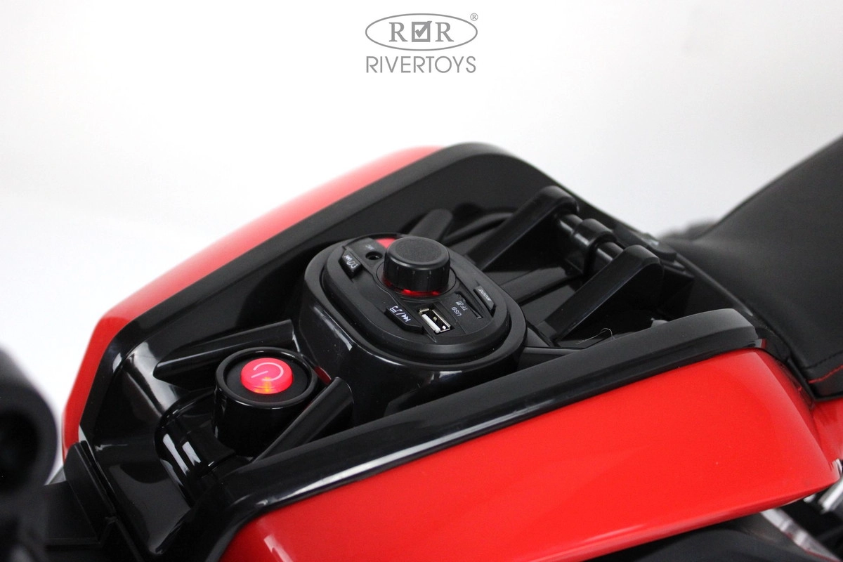 Детский трицикл RiverToys X222XX красный y5cyji11v0plngteymyyu4n4fmy7r7s6