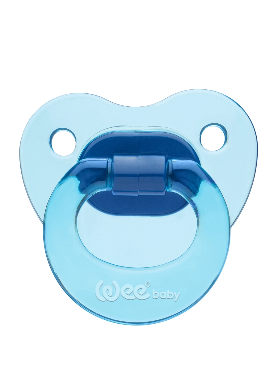 Ортодонтическая соска-пустышка WeeBaby CANDY, с 6 месяцев синий 108126185-ortodonticheskaya-soska-pustishka-weebaby-candy-s-6-mesyacev-sinii