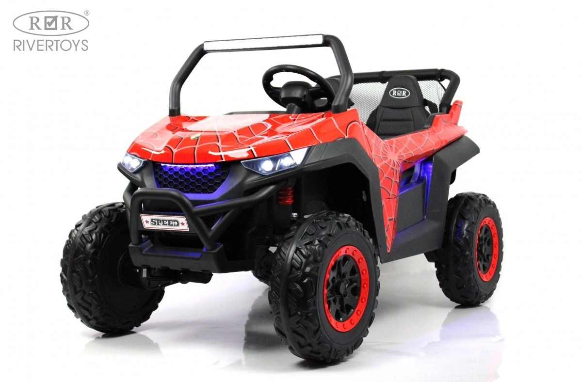 Детский электромобиль RiverToys T777TT 4WD красный Spider 4xpxax9o5n5183w2snb7kcrgbubifgjc
