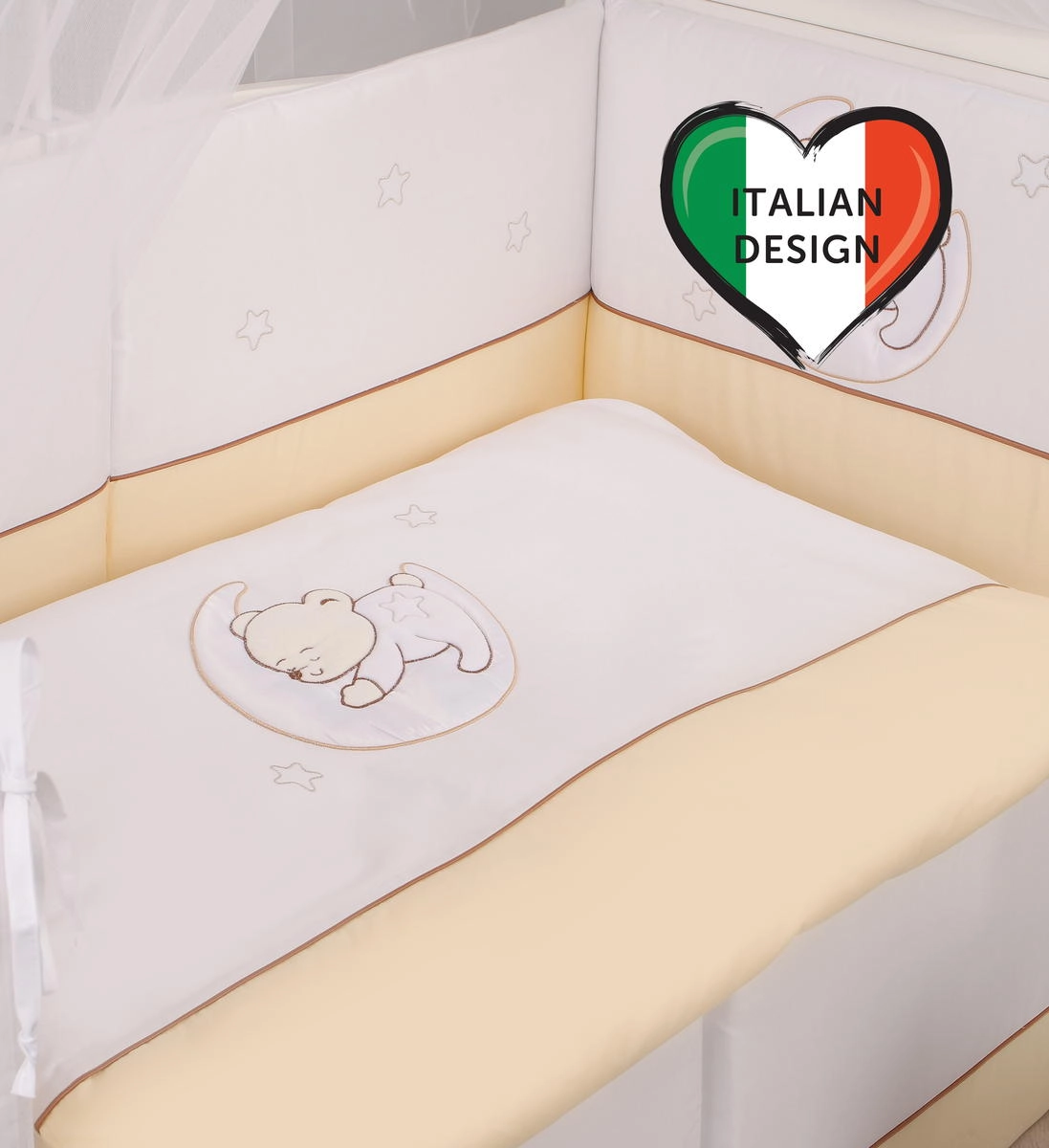 Комплект постельного белья Lepre Amore 6 предметов (125*65) 31 крем rnl324qt6iycpc7q1d8bsemna7g08g8t