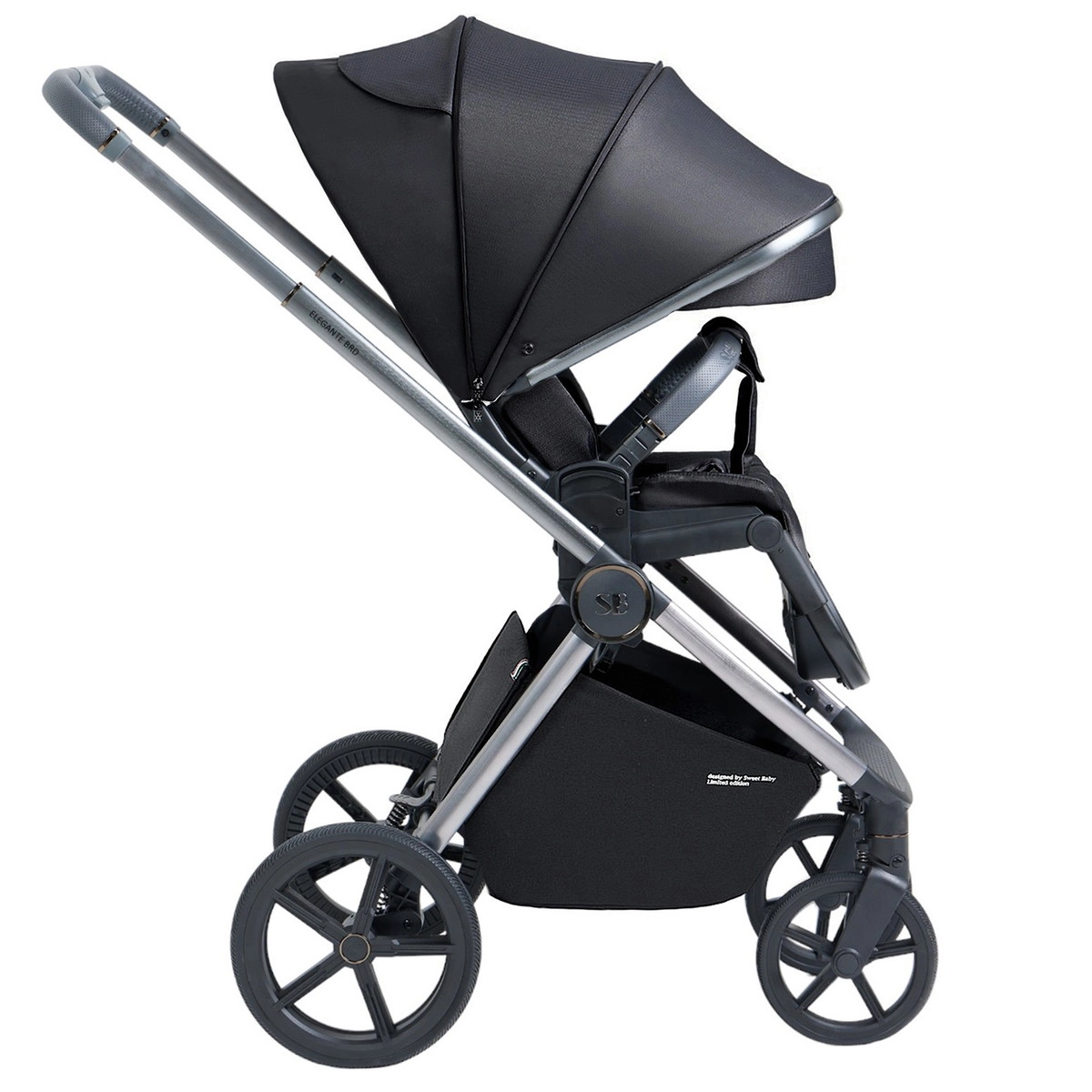 Коляска 2 в 1 Sweet Baby Elegante BRD Black kmt5k7t9ye285nzsln4dxhgtnwwb43s0