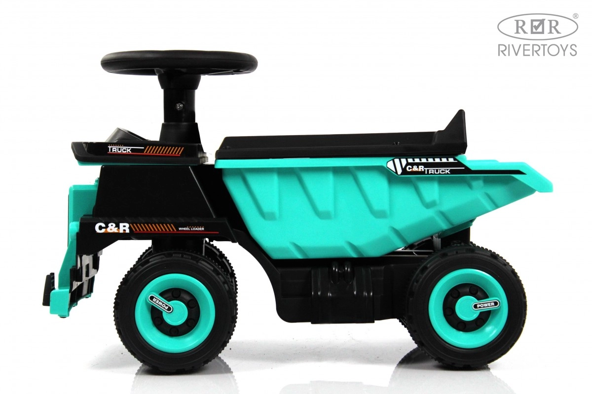 Детский толокар RiverToys K001PX зеленый 8toc1kbhorsfoqk18qf4yffr0xunsrgx