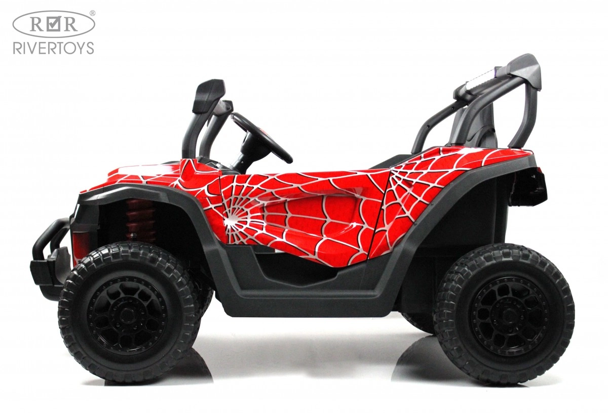 Детский электромобиль RiverToys Buggy P333PP красный Spider jvohqkmd7q614nfrkq0pbx3e9b9q460f