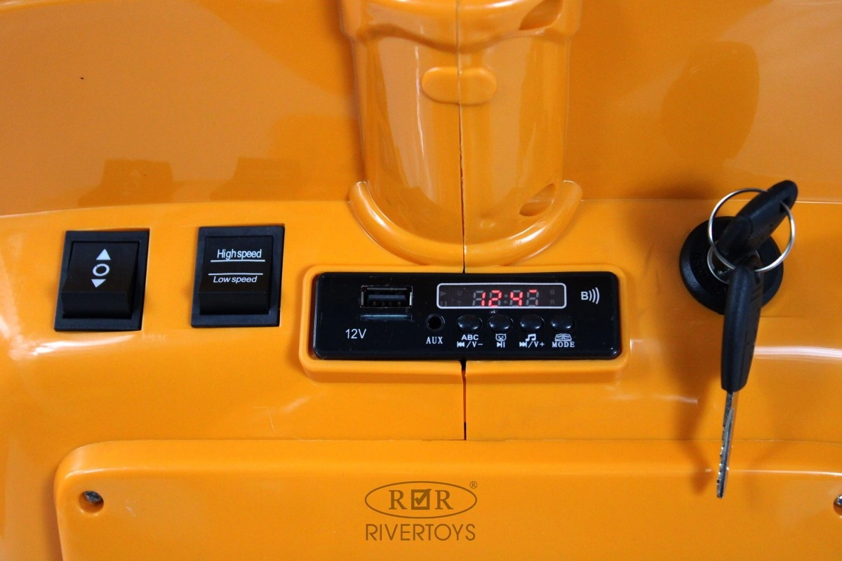 Детский электроскутер RiverToys VESPA M888MM оранжевый azij0uxc57w64itwxhkkaee6hxrdywal