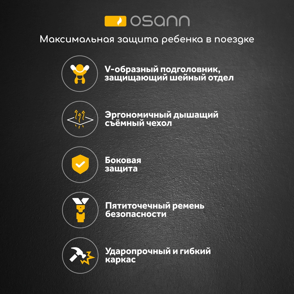 Автокресло Osann Flux Plus Universe Grey 43ti2nuj5gg3pgpolxqz6zmsxt0v02st