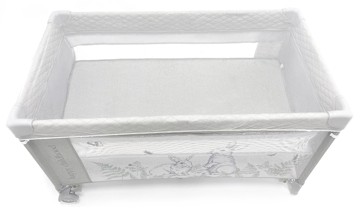 Манеж детский Sweet Baby Nini Grey Rabbit 2vizl7512m331oly07gvym870ny45h9s