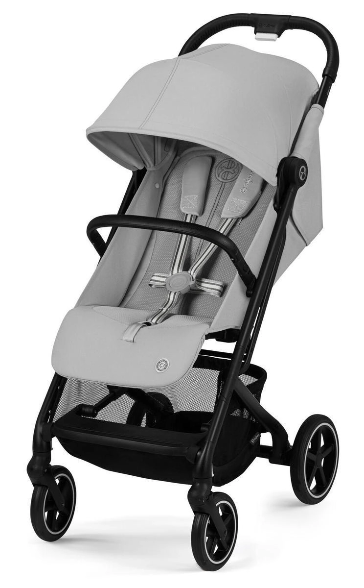 Прогулочная коляска Cybex Beezy Fog Grey с дождевиком и бампером ghufbu9pkrvvwfc958pvgb5tvdbhs9g1