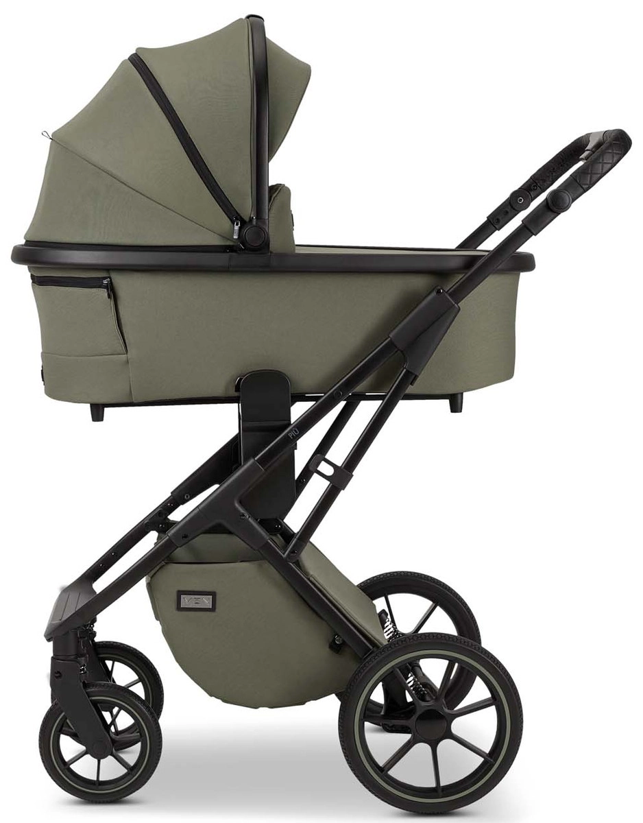 Коляска 2 в 1 Moon Piu Moss green (655) qz8h82q6youskihgvtye71rznd7d52r9