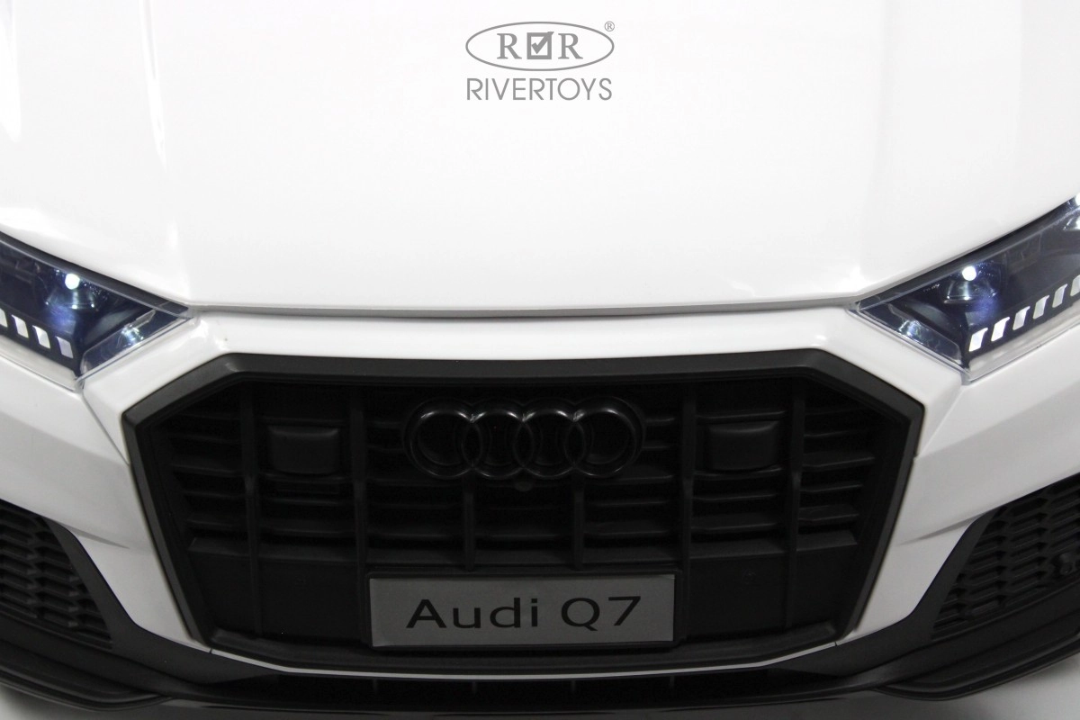 Детский электромобиль RiverToys AUDI Q7 HL678 белый 4z87xzitg7x9n2yyhcgxhfl6ydk526ta