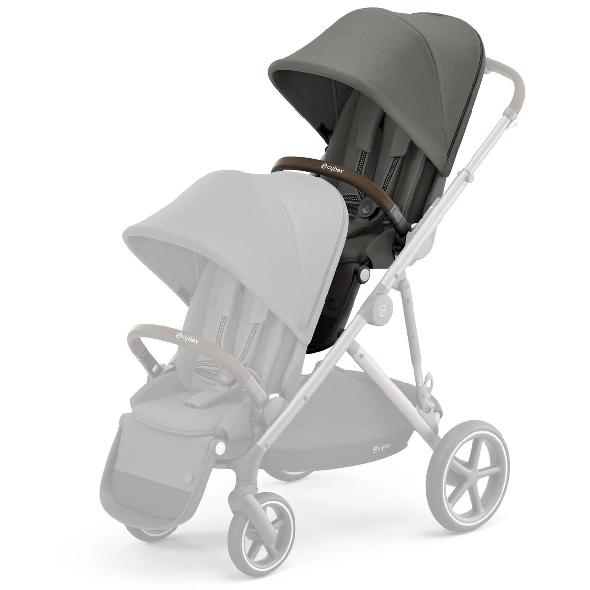 Прогулочный блок Cybex Gazelle S TPE Soho Grey с дождевиком jv92bnzxssww2ccsf2z6fk55dy80jh30