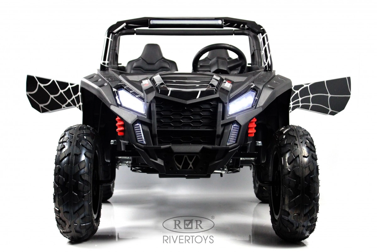 Детский электромобиль RiverToys M222MM черный pgciznmiocjpkauabtwbuajws8b00kjw