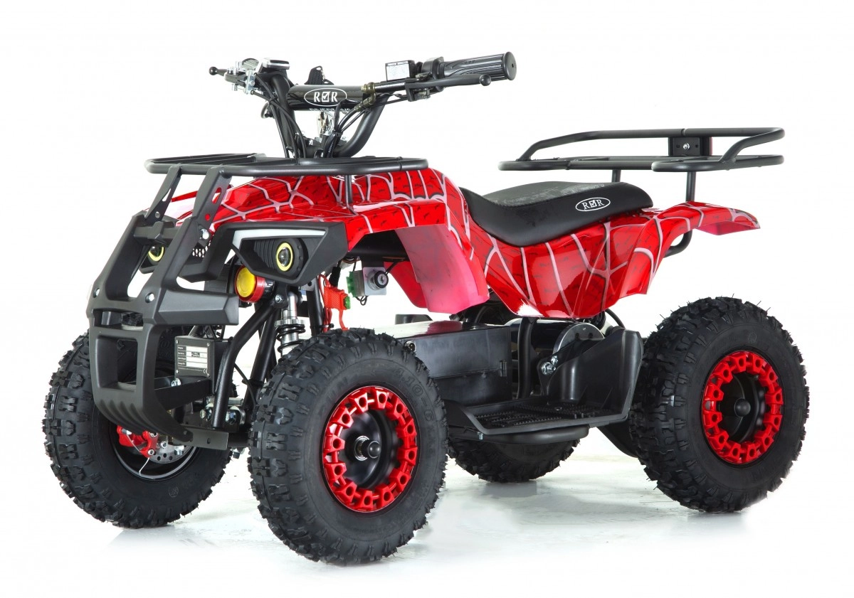 Детский электроквадроцикл RiverToys TIKI красный спайдер 3mbyx2ax8q1c6w3ir4i5s1hpm4086cvk