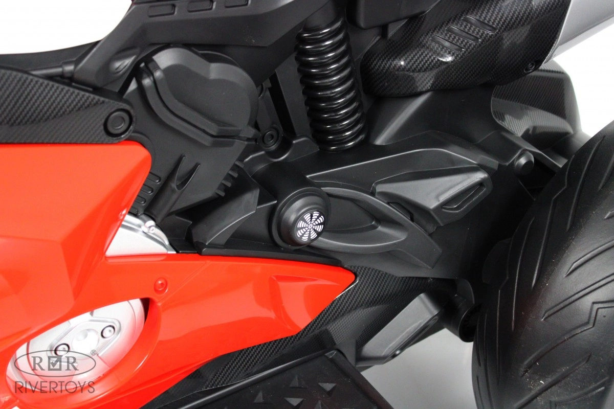 Детский электромотоцикл RiverToys М777БХ красный ytuje7w1qzezweec7ultwep5957vpbrt