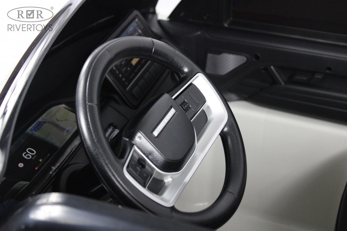 Детский электромобиль RiverToys Y999YY белый 082cqc8zuoqze0tenmw5iiqdw3khol7s