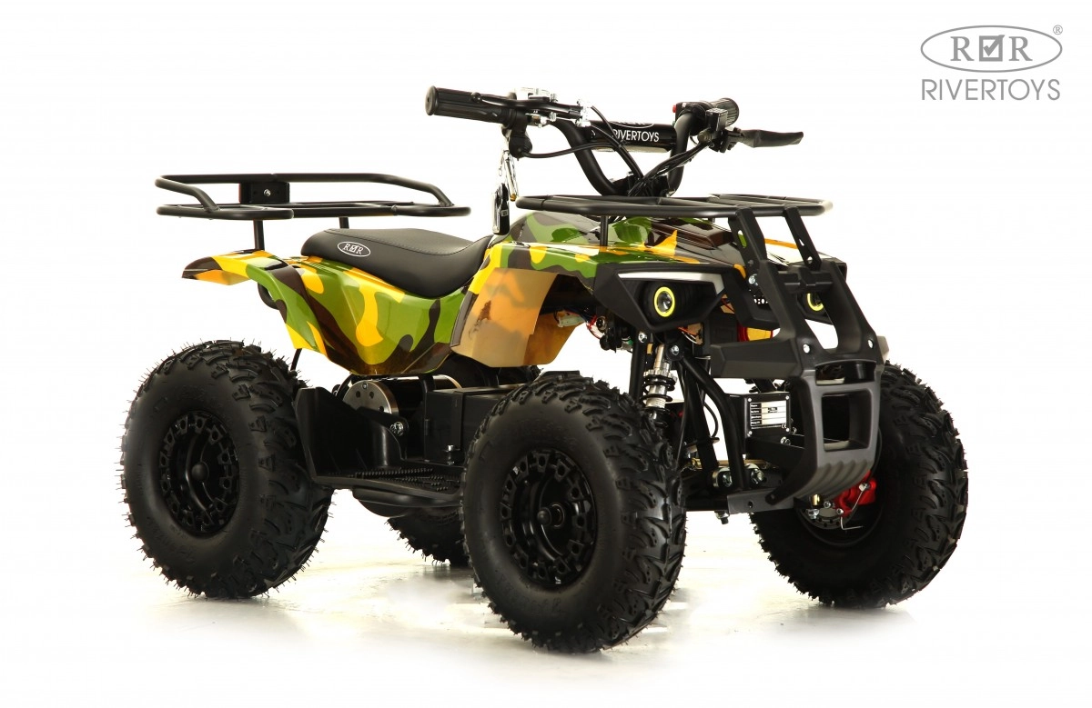 Детский электроквадроцикл RiverToys TIKI LUX желтый камуфляж k4osvre64k9celkr2n9ls4cl6j22htoq