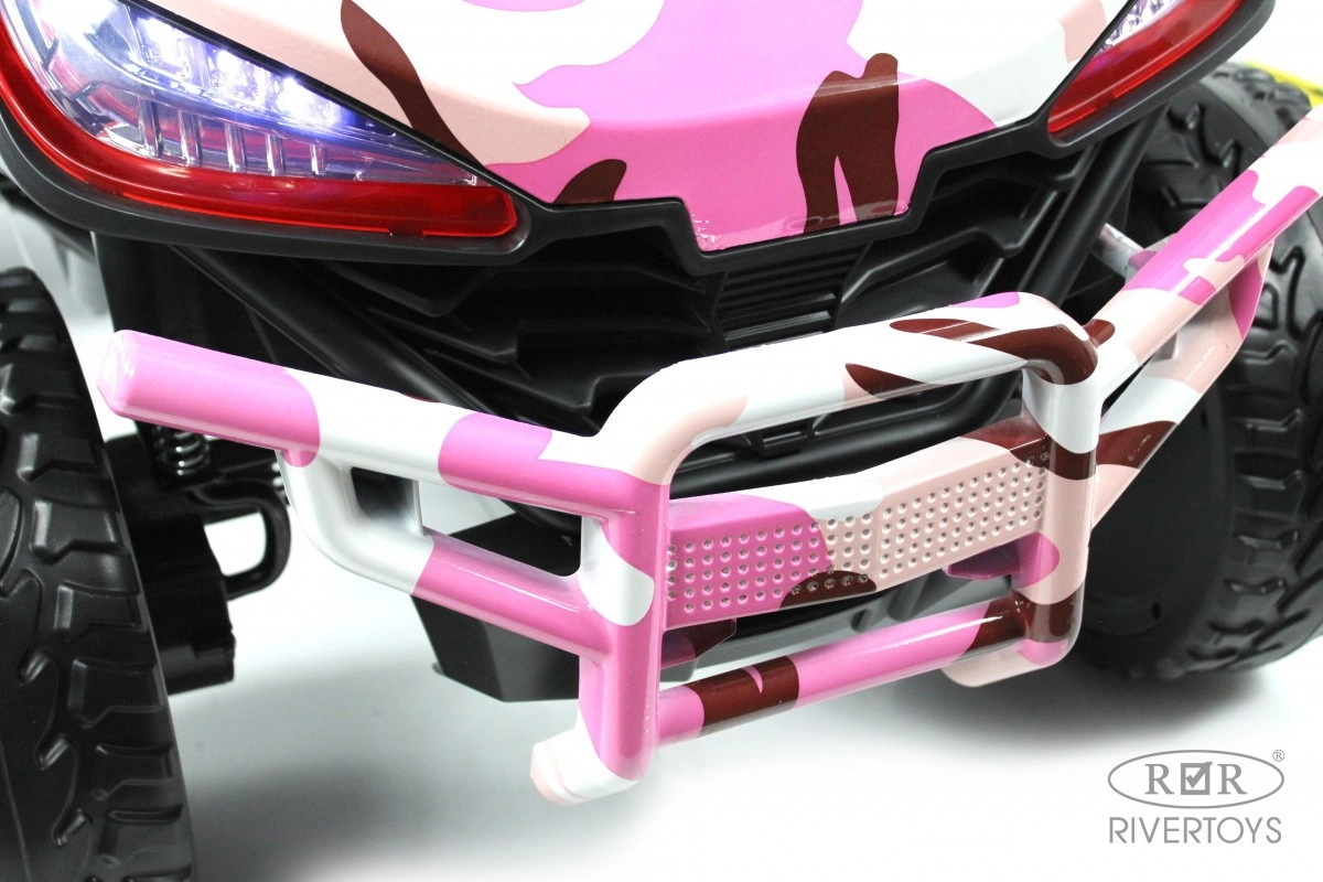 Детский электромобиль RiverToys L888LL розовый камуфляж k7km4a3mwjdffd5ahmk1oteovg0r5b5i
