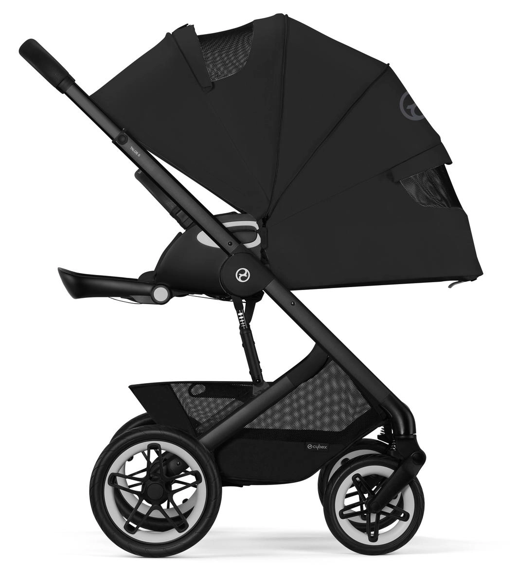 Коляска 2 в 1 Cybex Talos S Lux BLK Moon Black с дождевиком прогулочного блока 1f8ai1vh9qnc6d4wgjs6mbr5gbjmmyfj