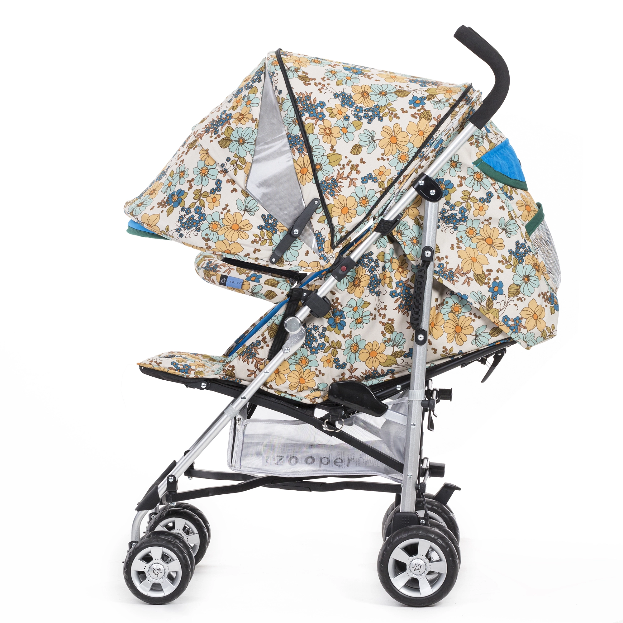 Коляска-трость Zooper Twist Flowers + Kit - Mountian Flowers7