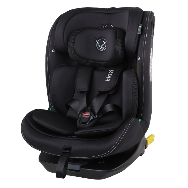 Детское автокресло Kidzi SPIN 360 i-SIZE (черное)