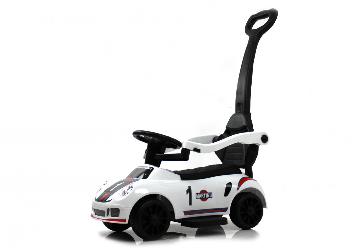 Детский толокар RiverToys F005FF-P с родительской ручкой белый vyjgttkf31dch4r5b2c0qyuwg23w2bk4