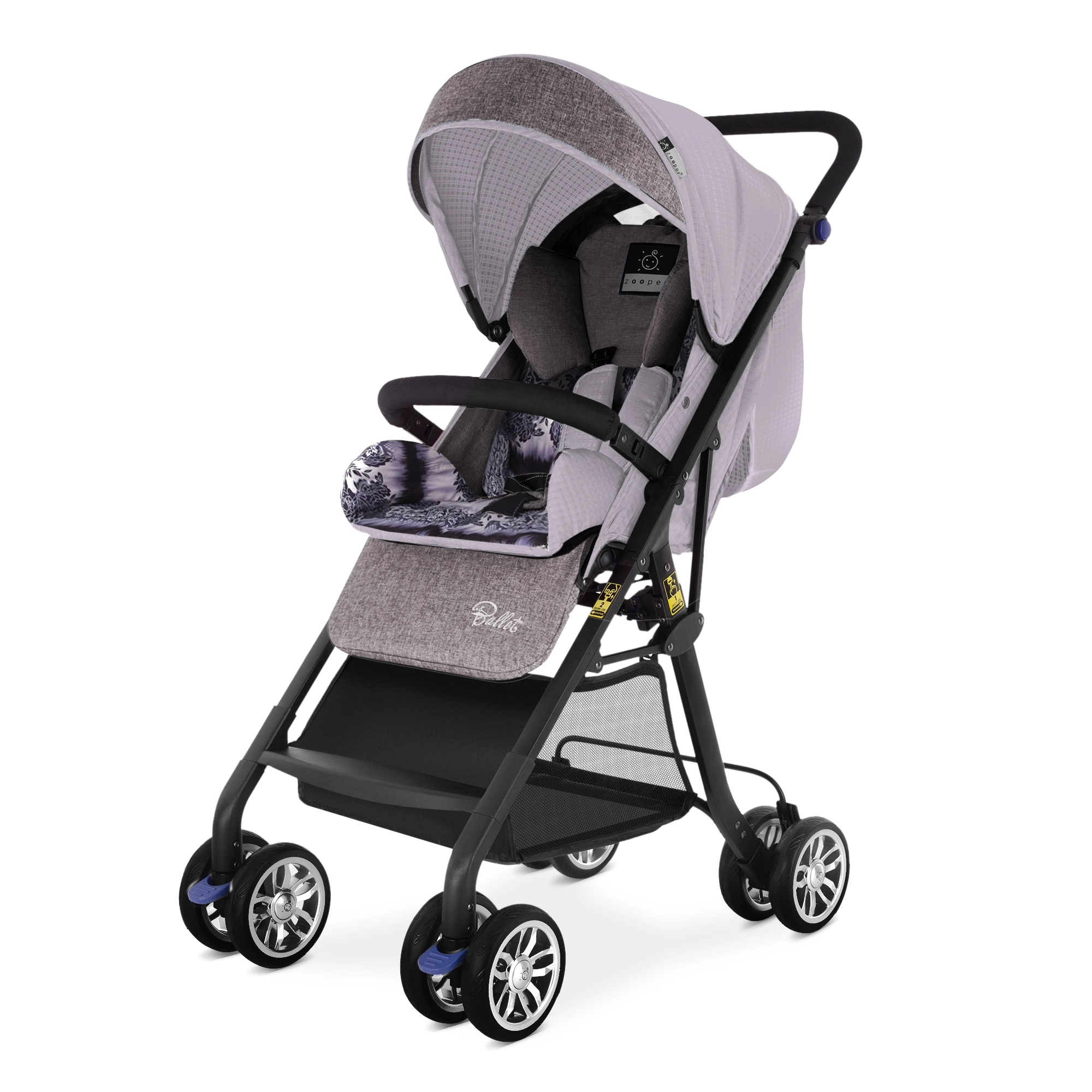 Прогулочная коляска Zooper Ballet Cashmere Grey bb22a8a362c9f07ebcbac99ded0ebb26