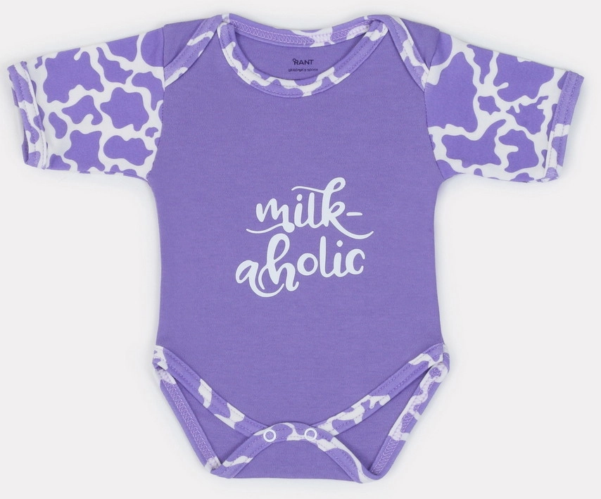 Боди Rant Milk-Aholic с коротким рукавом 6281 62 Violet ewoansc2cqont10s1fqap0qucvulrn19