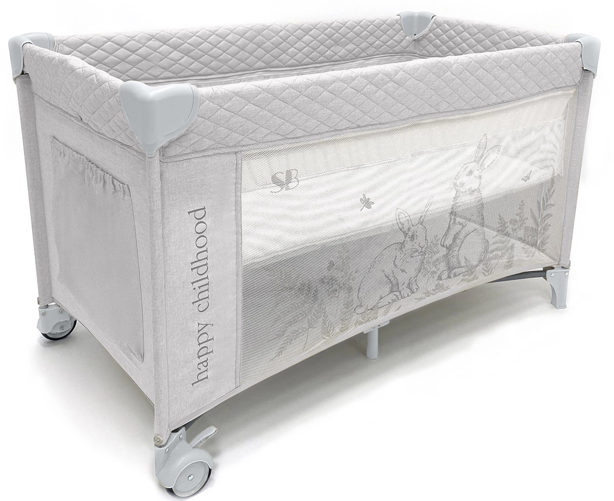 Манеж детский Sweet Baby Nini Grey Rabbit jr5kx1vveaaq01k99fq6mffahi3eyxwq