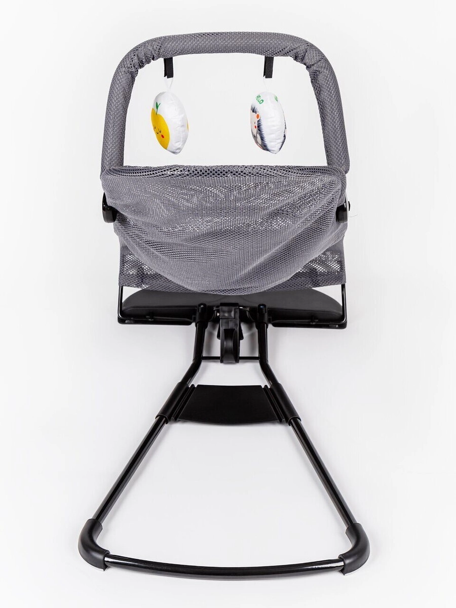 Шезлонг Amarobaby Baby time Серый ixpwspj1md7dqk7c015zzhtfi7nt13sd