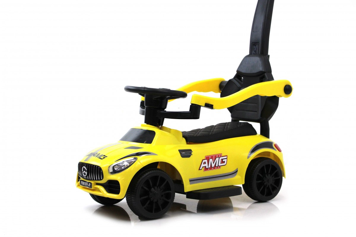 Детский толокар RiverToys F001FF-P с родительской ручкой желтый ywxacrdnjp5ytx5gegkvvtc9q0vw2afe