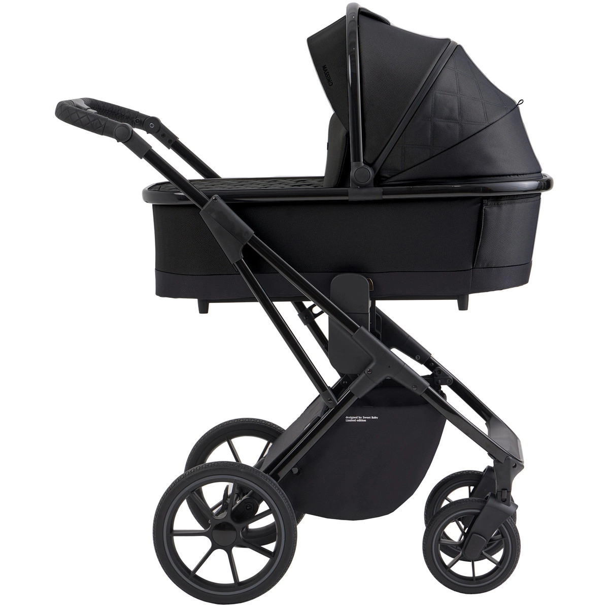 Детская коляска Sweet Baby Massimo SBL 2 в 1 Black w061mta7u014et6958vhkr14tsf9coqi
