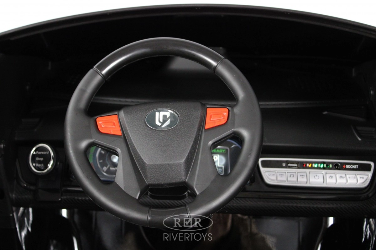 Детский электромобиль RiverToys K555AM черный глянец peostf9unq7d3fo3vpz7pu46sz721cxt