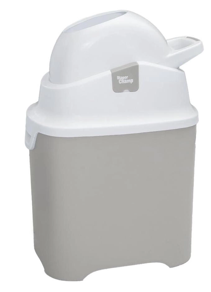 Накопитель-утилизатор для использованных подгузников Diaper Champ One (Silver серый)