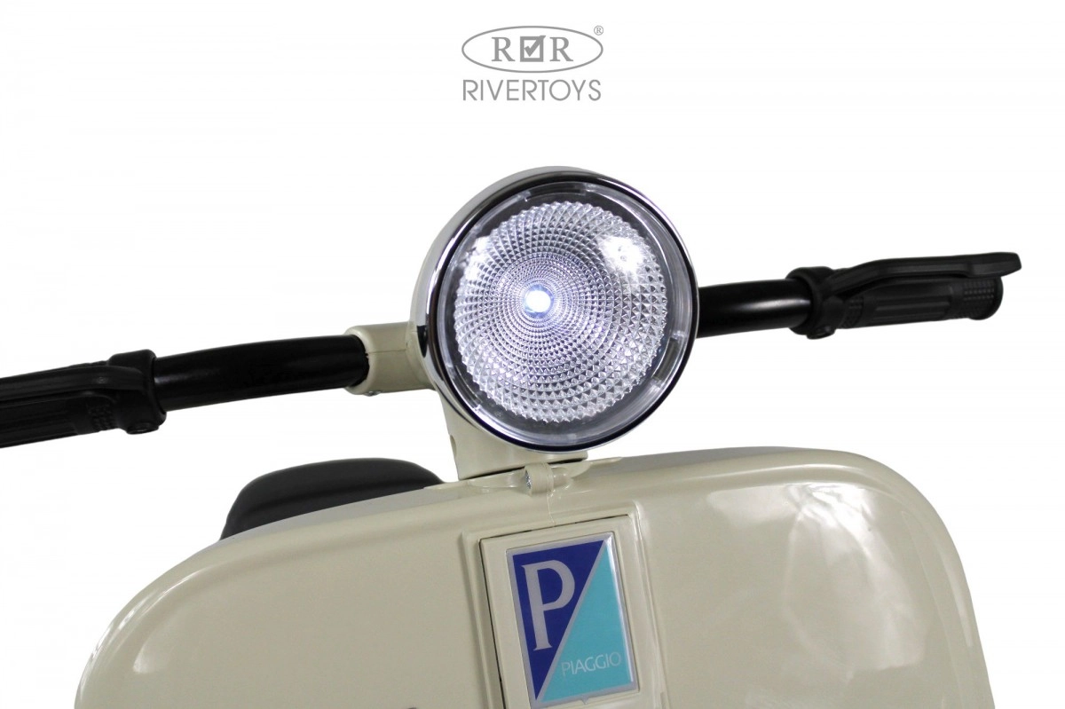 Детский электроскутер RiverToys VESPA M888MM серый wlx7r2itlt6yxkupceuwizkss6flwxks
