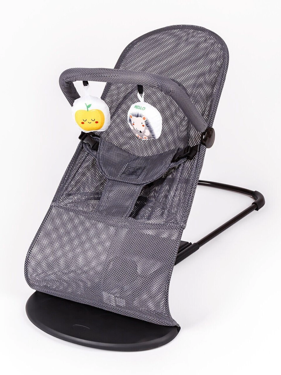 Шезлонг Amarobaby Baby time Серый ckwml586pi94j2hetn635im0z2n1jcsz