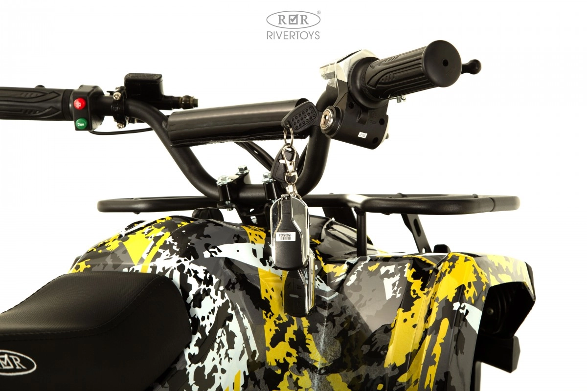 Детский электроквадроцикл RiverToys TIKI желтый спешл jln8w6bhoyxgr3k3kcrhqczmv5wyst0y