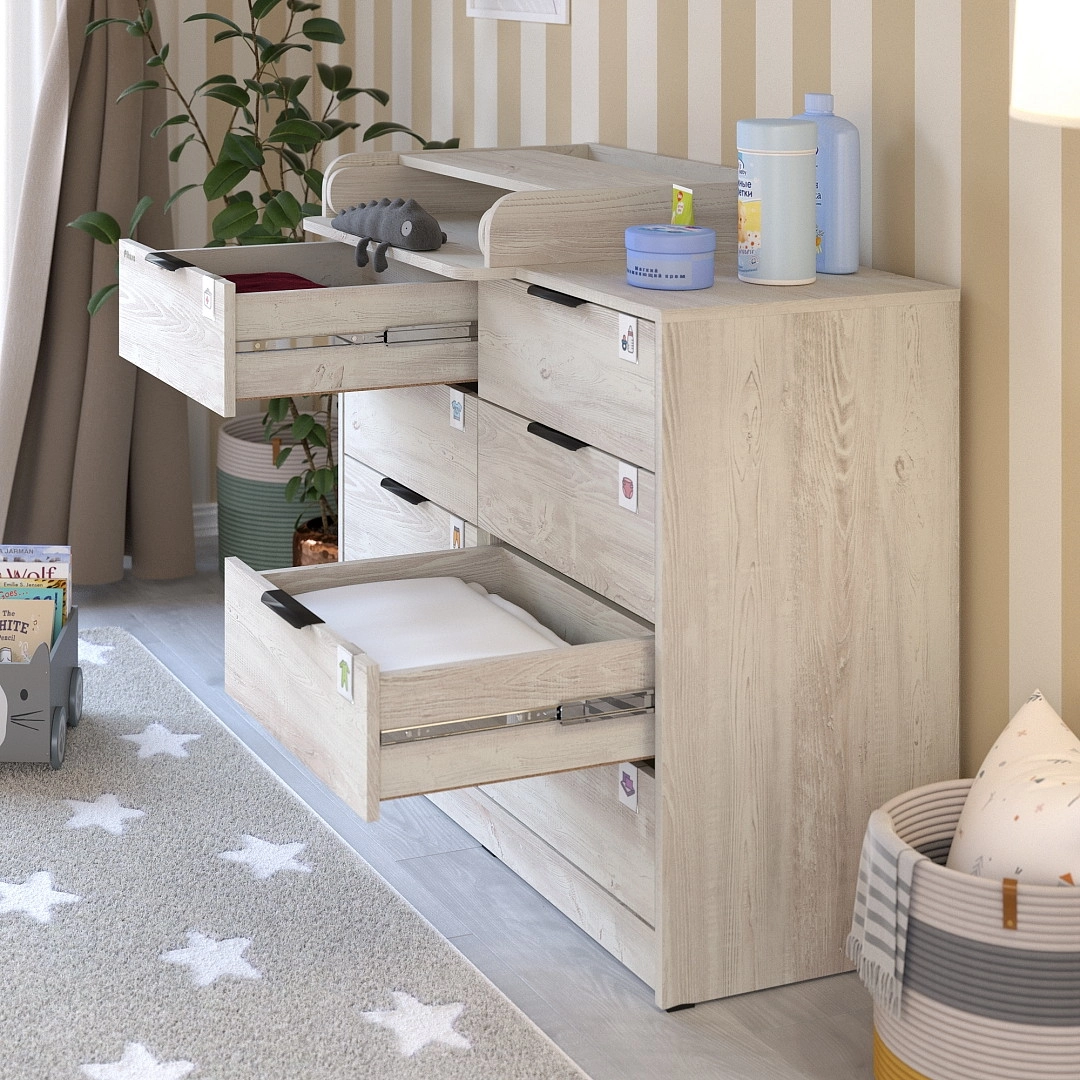 Комод Pituso Kids Optimum ЛДСП Сосна касцина zv06zv3sw20oeumlzh6l14fogh02t3yg