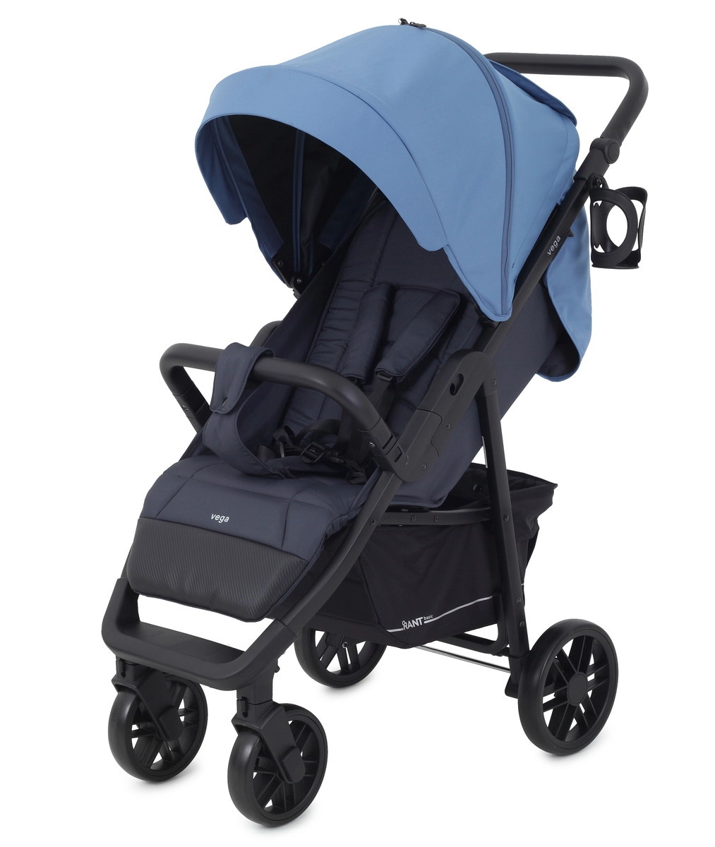 Детская прогулочная коляска Rant basic Vega RA105 Blue 5y2gv8ywp6mu7mxomnpekfvo3yxrxi15