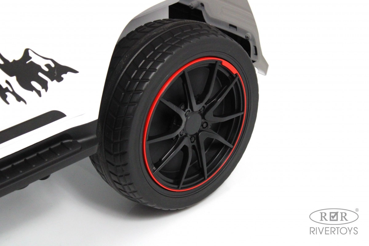 Детский электромобиль RiverToys G555GG белый 5gm780fjbwy7kjchwvh2lut3l31xap0i