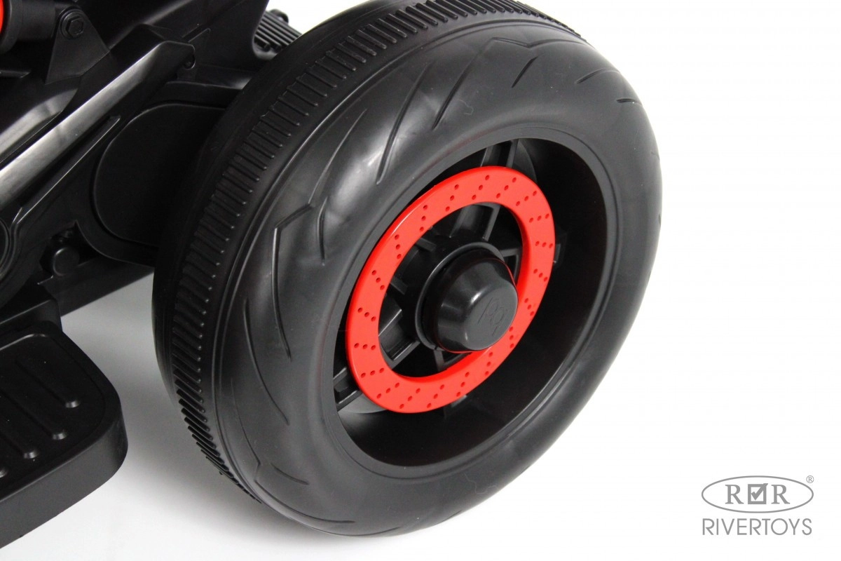 Детский электротрицикл RiverToys K002PX-A красный s40w9og9o6gei2pjc5en2ah3w1ja0lfl