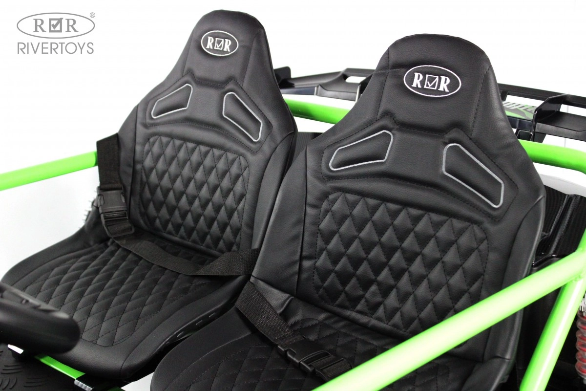 Детский электромобиль багги RiverToys A999AA зеленый o16d47atg4iv9y9sh9ju06awxzs6w7qa