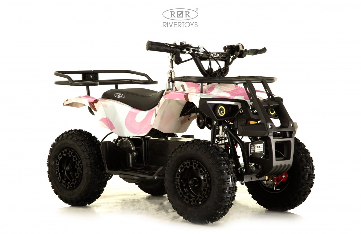 Детский электроквадроцикл RiverToys TIKI розовый камуфляж ox9kphh62ca217xl82aa4ndf0rxdyrg0