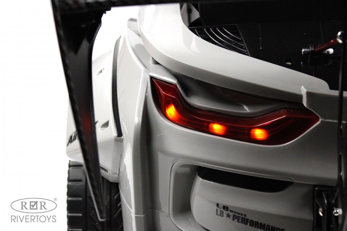 Детский электромобиль RiverToys G007GG серый f8e1r5qxvnz27ifq2foylew7tosuynlf