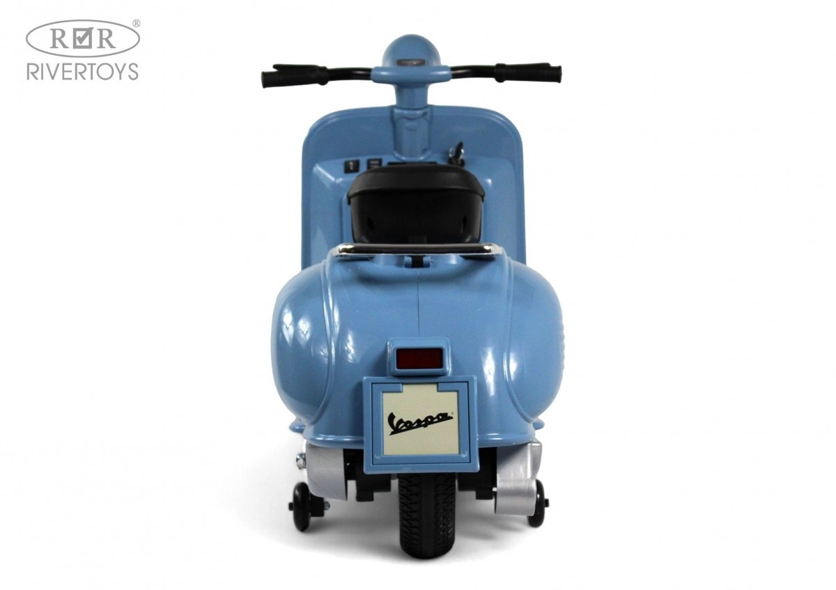 Детский электроскутер RiverToys VESPA M888MM синий lfzgj2a9mimfyxp1d7n6e04992csdrnd