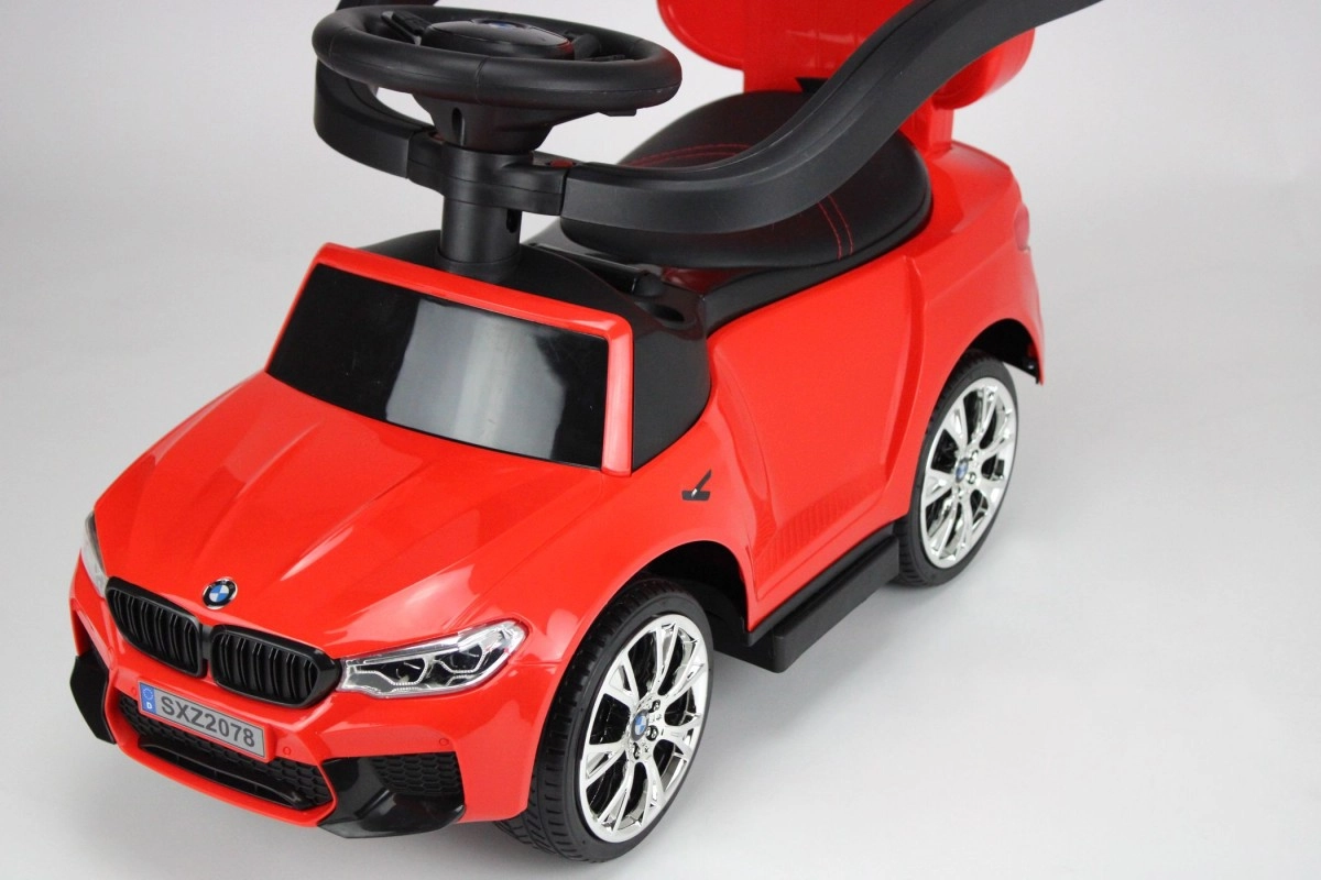 Детский толокар RiverToys BMW M5 A999MP-M с родительской ручкой красный q8f4ju226dn6bmgkxuuvpmzmatlqnvdd