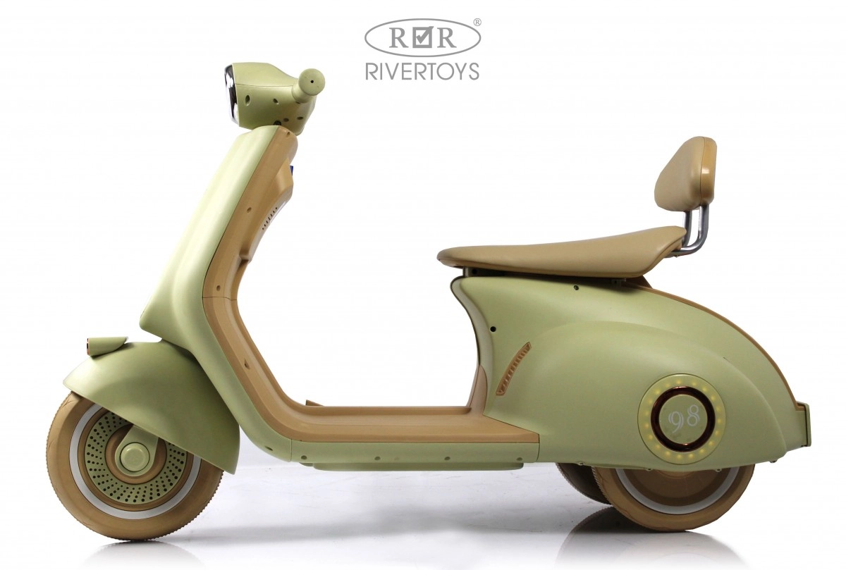 Детский электроскутер RiverToys K777PX-A зеленый he8m4r6zsdymevx8duw3m1krbdlxo763