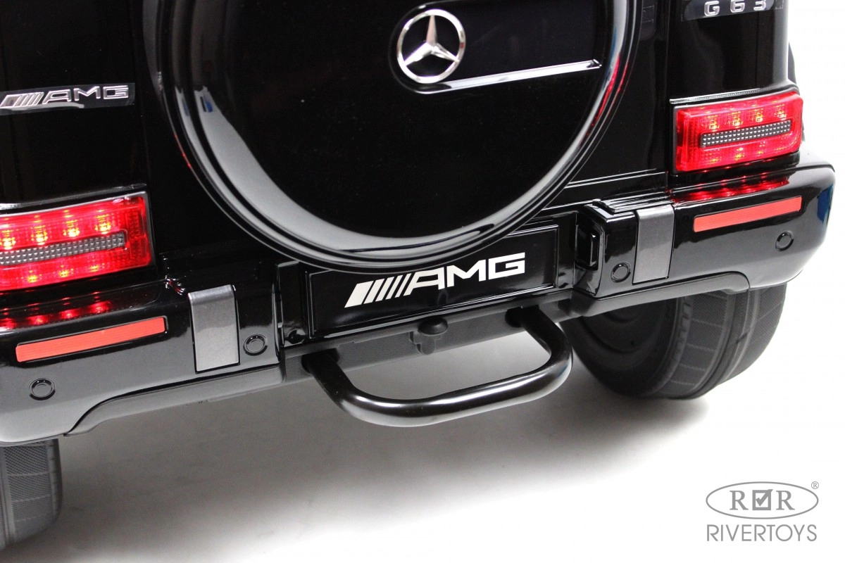 Детский электромобиль RiverToys Mercedes-AMG G63 K999KK черный глянец n9owij5yrpf03xt6ihxirvswtmvke683
